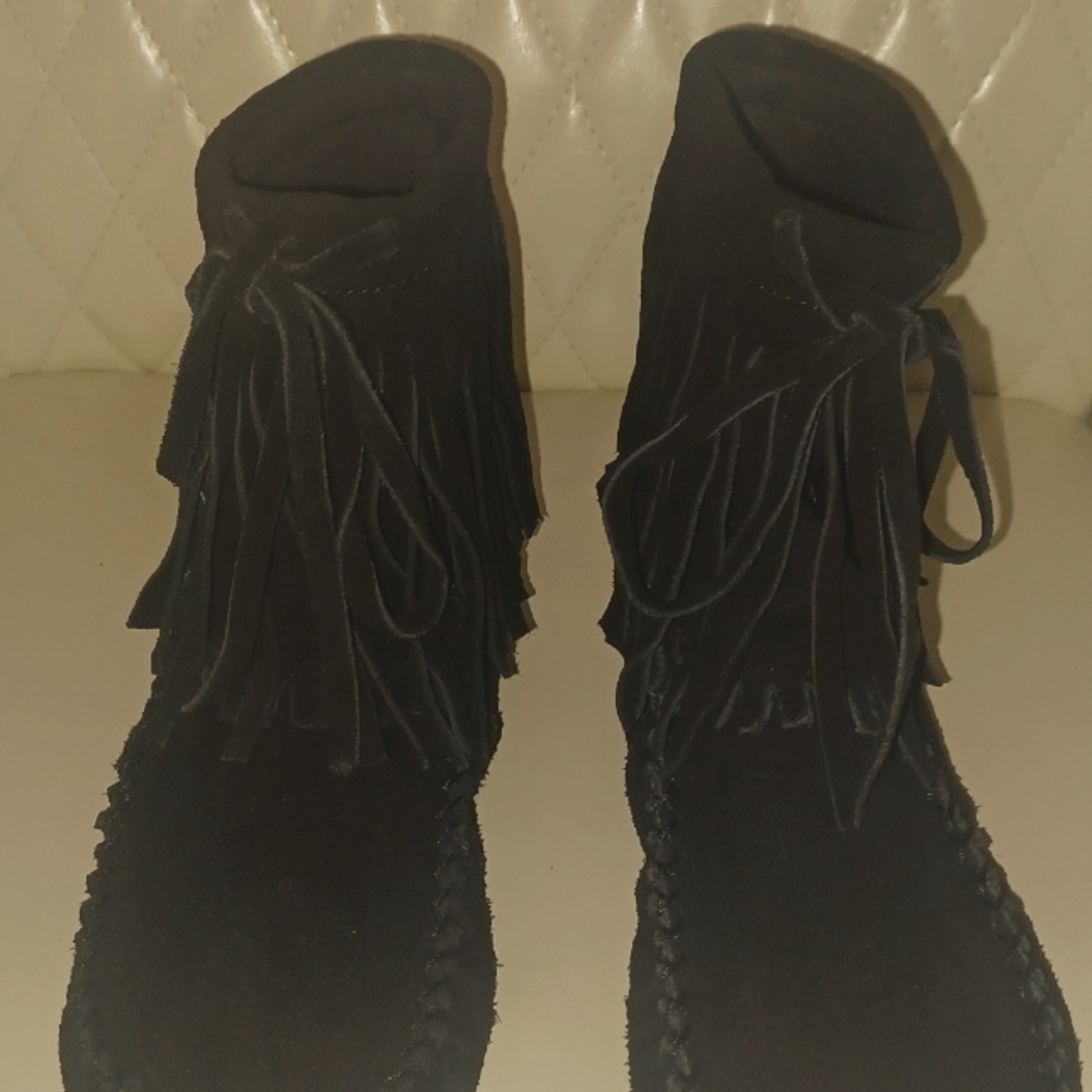 Aldo moccasin booties